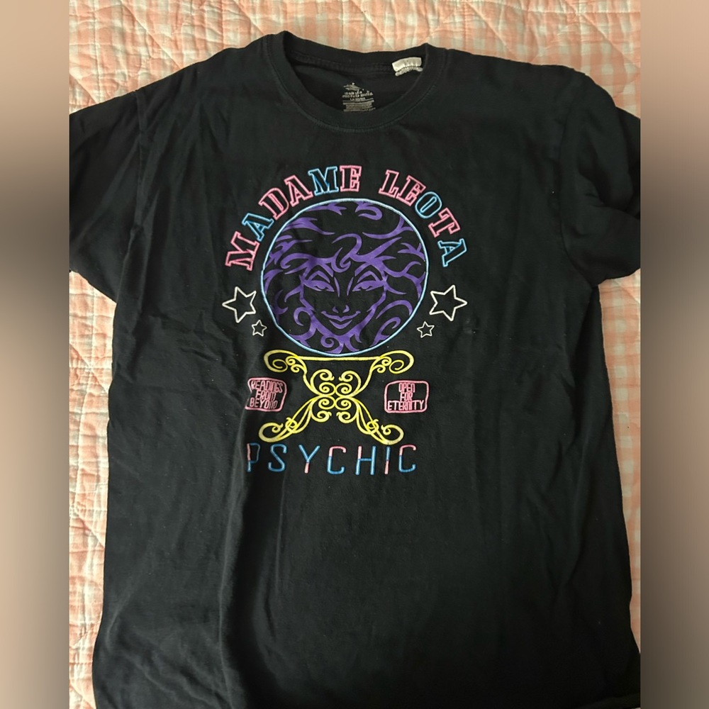 Madame Leota Psychic Black T-Shirt